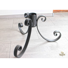 A wrought-iron Christmas tree stand  (ST-12)