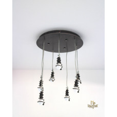 Design chandelier SPIRALS – modern pendant lighting (SI0700)