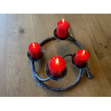 Advent forged candle holder  (SV/26)