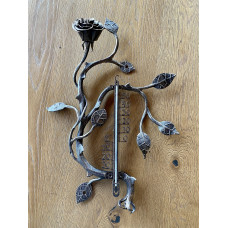 A wrought iron thermometer Rose (DPK-58)