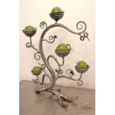 A wrought iron candle holder - A little shrub (SV/80)