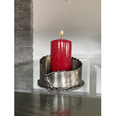 A candle holder Stainless steel (SV/46)
