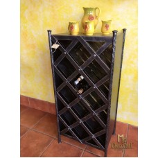 A wrought iron wine cabinet (DPK-50)