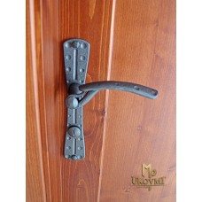 Wrought iron handles and backplates (DPK-192)