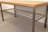 Wrought iron shoe-rack – design furniture for the hallway (NBK-203)