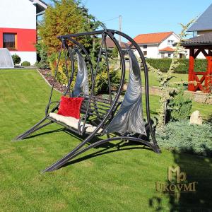 A rocking bench - garden furniture (NBK-70)