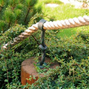 A wrought iron rope holder (DPK-120)