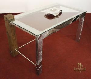 A stainless steel table - modern furniture (NBK-60)